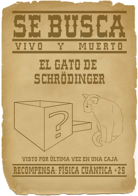 El Gato de Schröndinger Se busca!