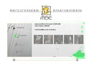 La web de Mercurysteam, bienvenidos a 1995